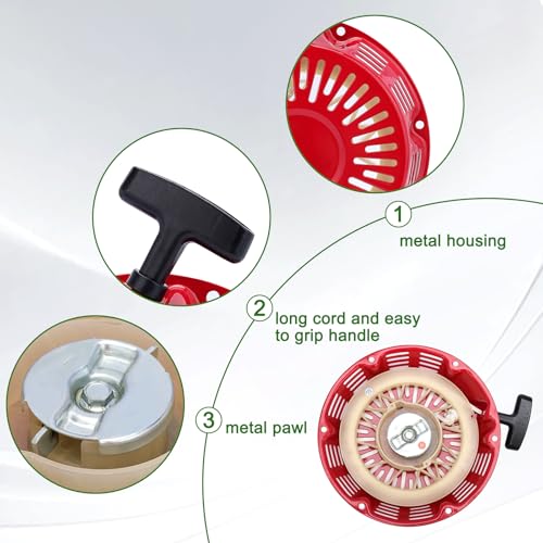 Dalom GX340 GX390 Recoil Starter Pull Start Assembly for Honda GX 340 GX 390 11hp 13hp Generator Engine Parts Replaces 28400-ZE3-W01ZA - Image 3