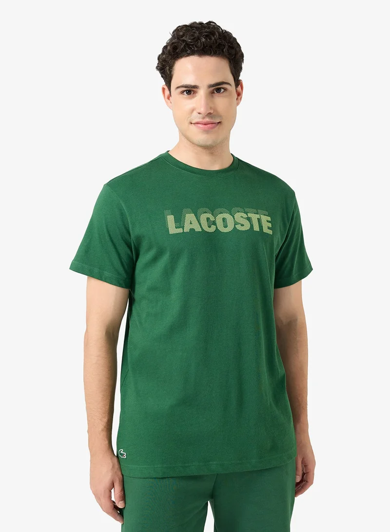 لاكوست تيشيرت بياقة سلحفاة بقصة عادية