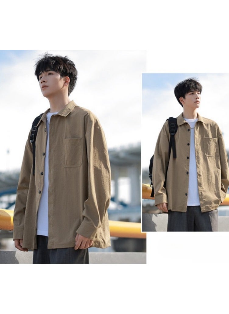 WASSUP NEST - New WASSUP NEST Pure Cotton Casual Loose  Jacket - Image 1