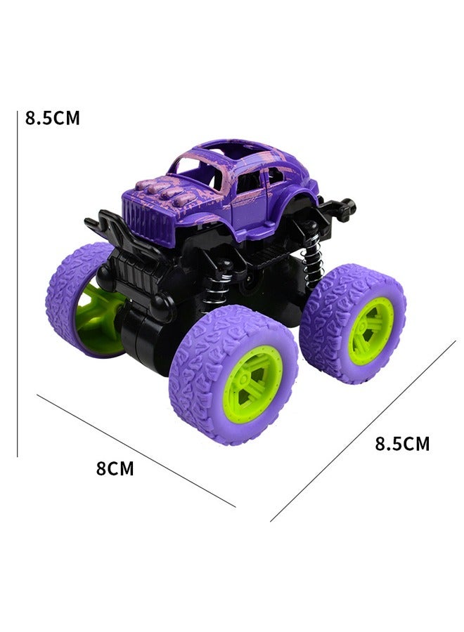 1/36 Scale Inertial four-wheel drive off-road vehicle Toy Car  With 360 Degree Standing and Flat Rotation Flip，4 Side Drive Anti-Slip Vacuum Tires for Shock Proof  No battery required ，Children's gifts Birthday gift - Image 5
