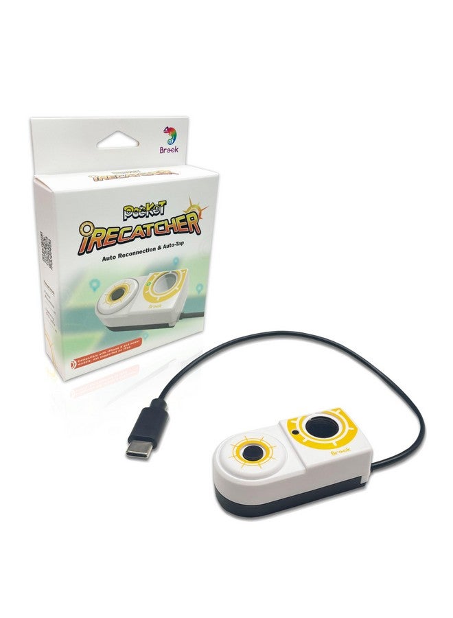 Brook Pocket iRecatcher, On Your Auto Catch Journey, Pocket iRecatcher is Your Ultimate Companion, Auto Tap and Auto Catch Pocket Monster, Auto Catcher Accessory, Medium, White - Image 1