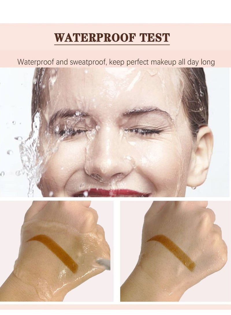 Eyebrow Stamp Stencil Kit One Step Medium Brow Stamp Shaping Kit