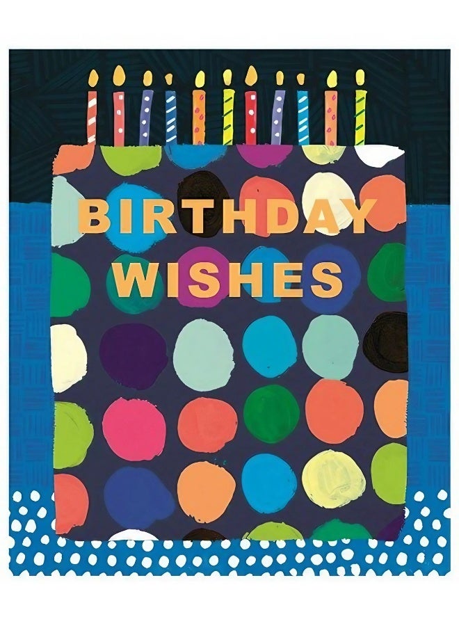 UK Greetings Birthday Wishes Cake Card
