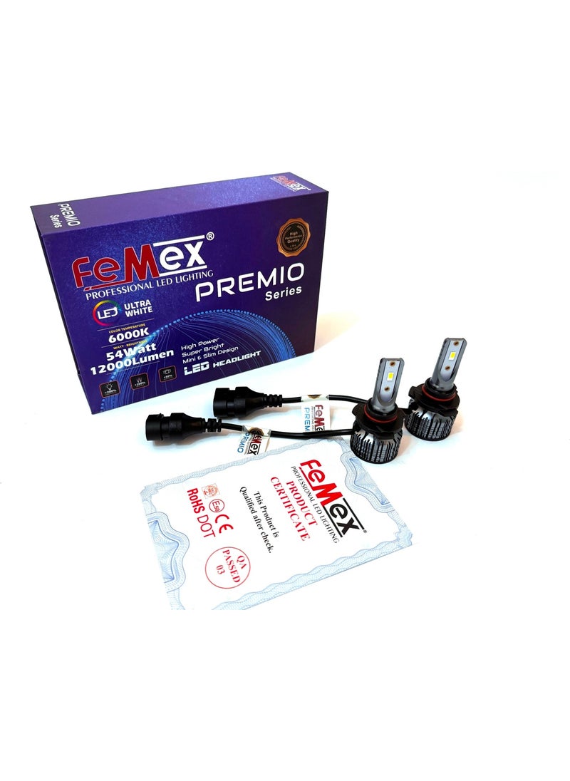 Femex Toyota Auris (2006-2011) LED Xenon High Beam Bulb Premio Hb3  - Image 2