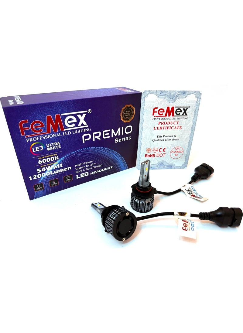 Femex Toyota Auris (2006-2011) LED Xenon High Beam Bulb Premio Hb3  - Image 3