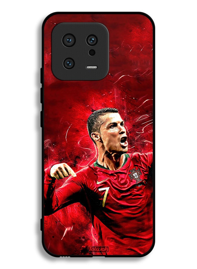 Tolwak Xiaomi 13 Protective Case Cover Cristiano Ronaldo - Image 2