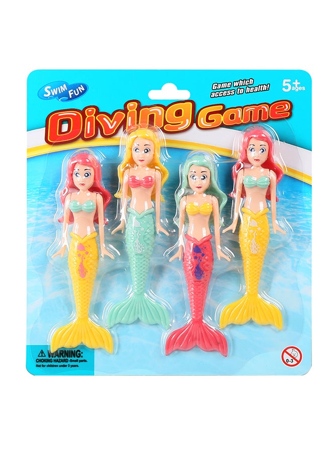 MONDO Diving Mermaid Toys 4 Pieces - Image 2
