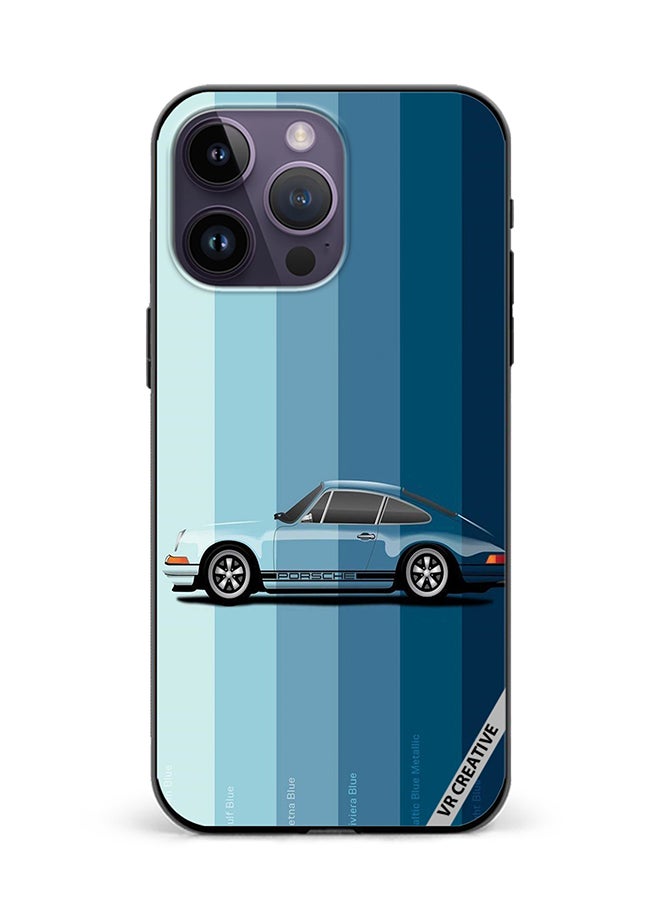 VR CREATIVE Protective Case Cover For Apple iPhone 16 Pro Car Design Multicolour - Image 1