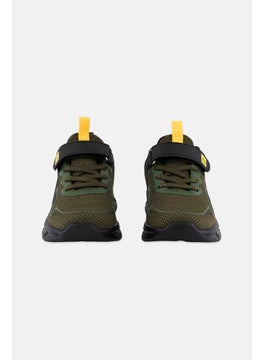 RBX Kids Boy Velcro Closure Outdoor Shoes, Olive Combo  - Image 4