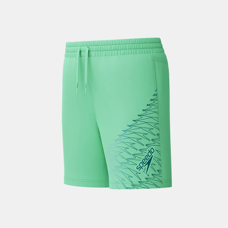 speedo Green Kids' Medley Logo Swimming Shorts  | Best Price UAE