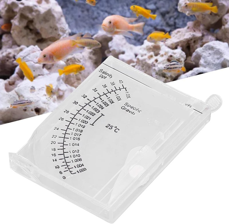 Salinity Tester, Automatic Accurate Salinity Meter with 0 to 40 Percentage Salinity Range Lightweight Sturdy Sea Hydrometer for Fish , Aquarium, Pond, Water, Saltwater, Freshwater - Image 5