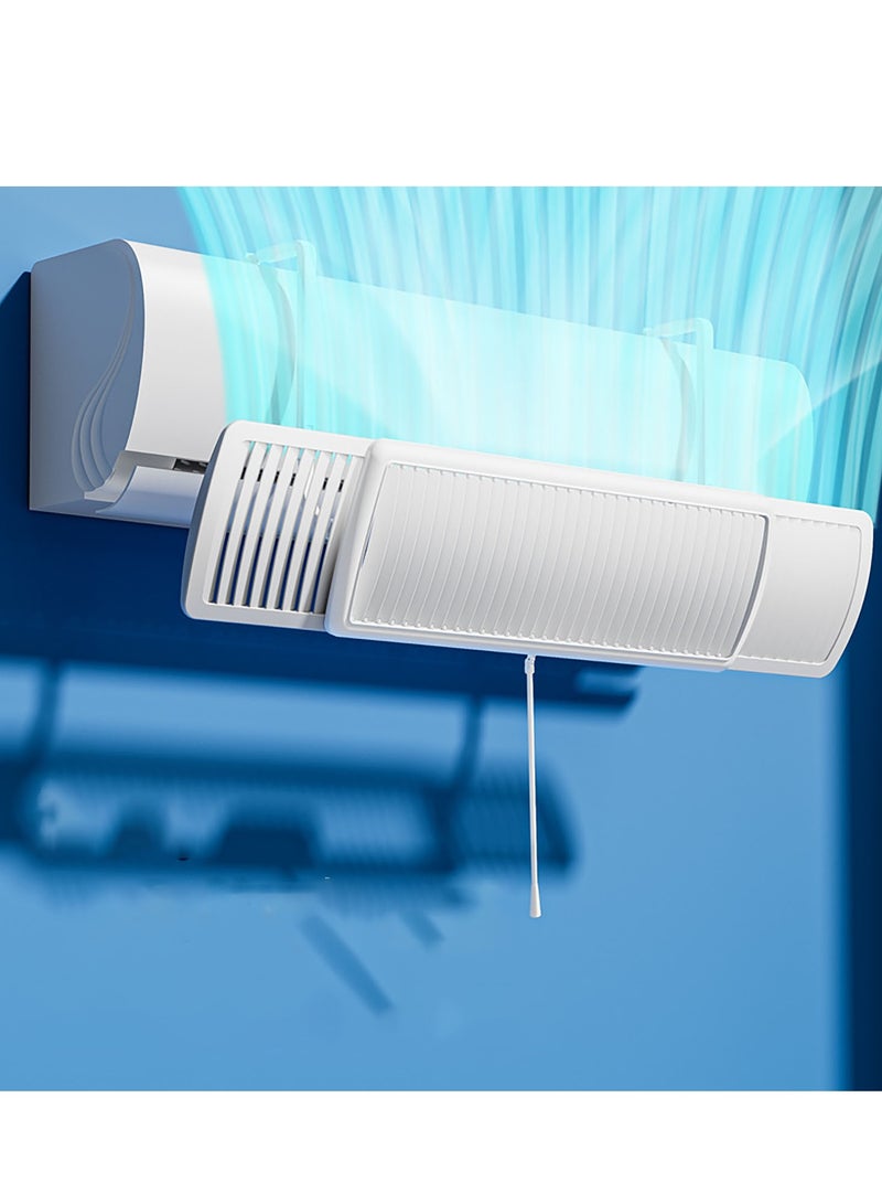 Adjustable  Air Conditioner Deflector – Telescopic Wind Shield for Optimized Airflow Control, Home Cooling Air Baffle for AC Vents - Image 1