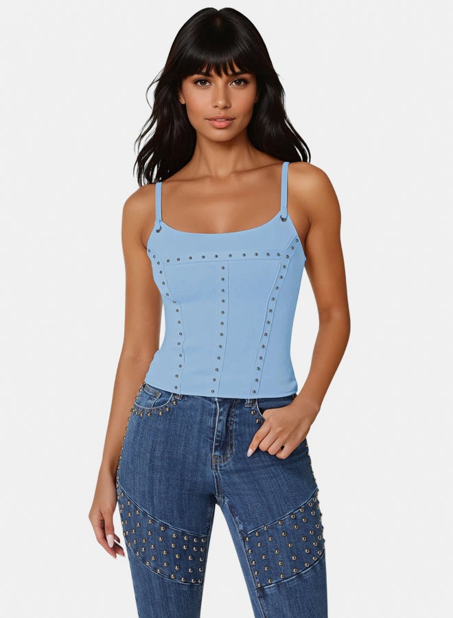 bebe Studded Corset - Image 1