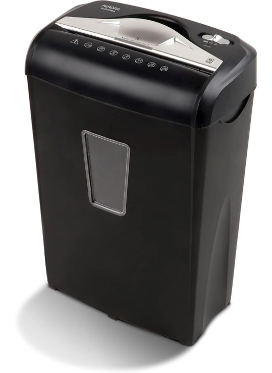 Aurora AU870MA HighSecurity 8Sheet MicroCut Paper Credit Card Shredder Black