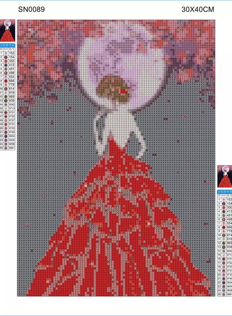 Girl Pattern Diamond Painting Without Frame - Image 2