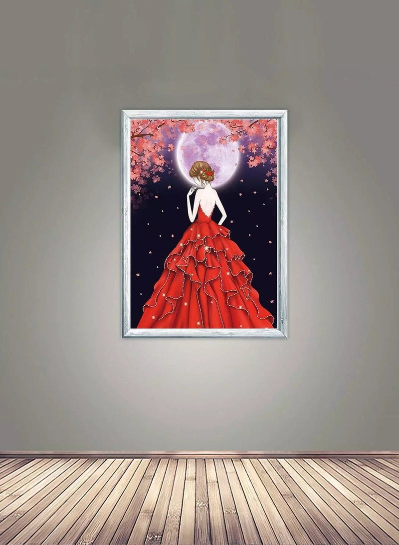 Girl Pattern Diamond Painting Without Frame - Image 4