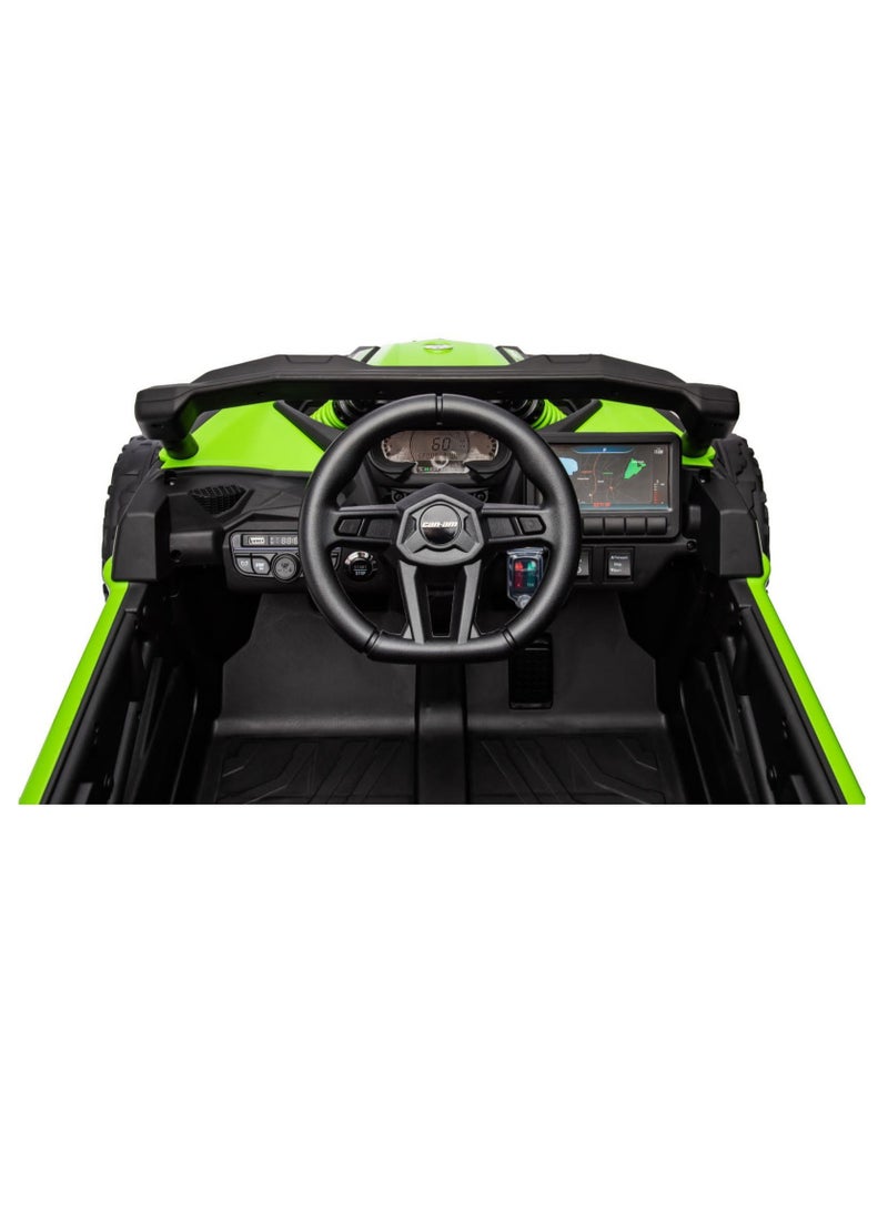 Can-Am Maverick Turbo RR 12V 10AH/4M - Green - Image 5