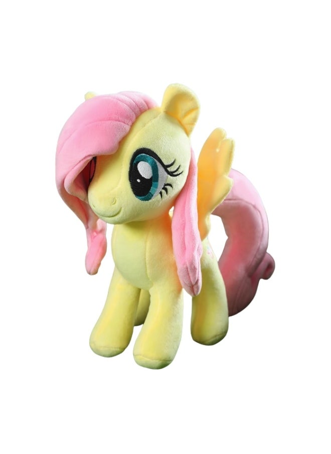 Generic Brand Little Pony Fluttershy Cuddly Plush Toy 20cm  - Image 1