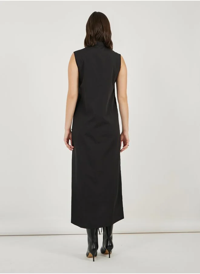 ستايلي Button Detail Dress