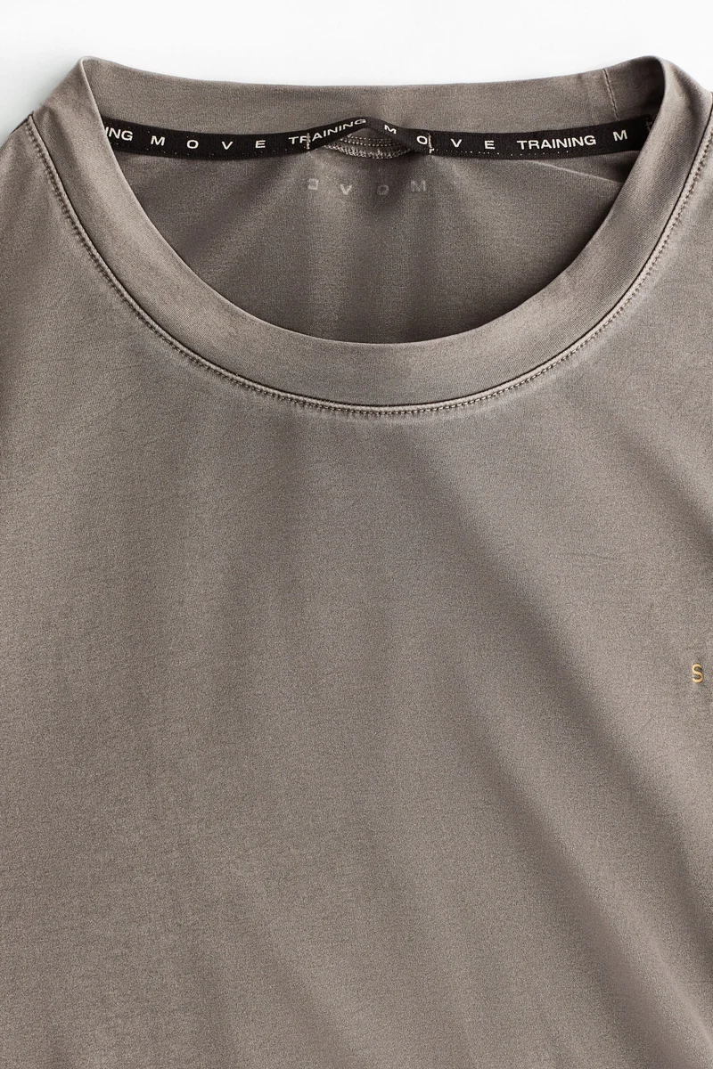 H&M  Loose Fit boxy-style sports T-shirt with DryMove™ for Men | Best Price UAE