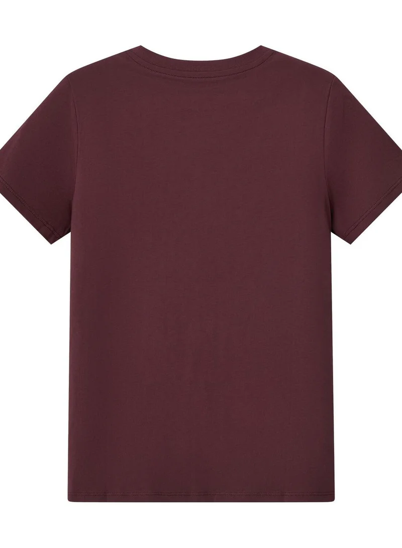 GIORDANO Women’s Comfort Fit Printed Crew Neck Cotton Jersey Tee