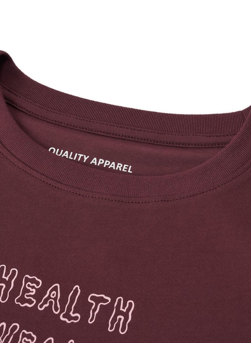 GIORDANO Women’s Comfort Fit Printed Crew Neck Cotton Jersey Tee - Image 3