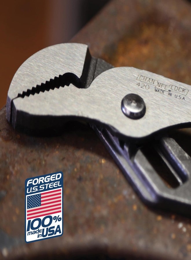 Channellock 420 1-1/2-Inch Jaw Capacity 9-1/2-Inch Tongue and Groove Plier - Image 5