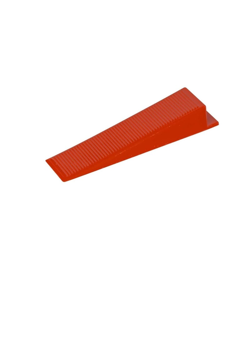 Beorol Beorol Tile Leveling System Tiles Leveler Spacers - Lippage free tile and stone installation for PRO and DIY - Reusable Wedges 100 pcs Packets (Wedges)  - Image 1