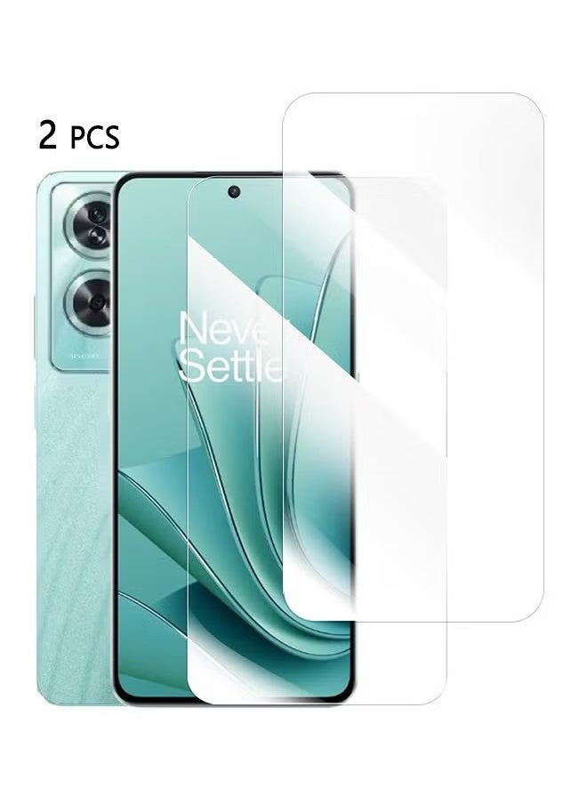 SNBFA 2 PCS Tempered Glass Screen Protector for OnePlus Nord N30 SE, Comfortable Touch Feeling, Easy Clean Install, HD Clear Anti-scratch Anti-drop Anti-fingerprint Phone Display Cover Accessory  - Image 1