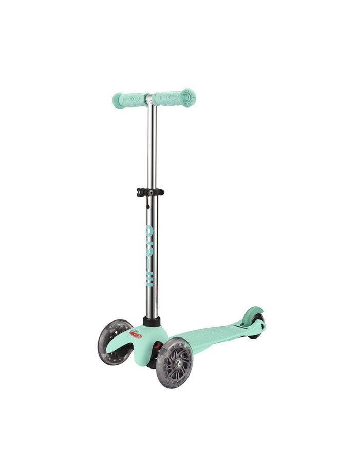 Micro Swiss Maiguo Children's Scooter, Two-in Ride-on, For Ages 1.5-2 Years Old, Kids' Scooter, Mint Green With Seat - Image 4
