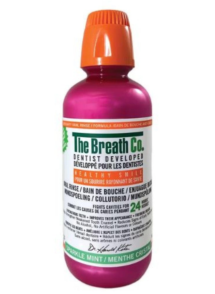 TheraBreath mouthwash fresh mint for a healthy smile 500 ml 