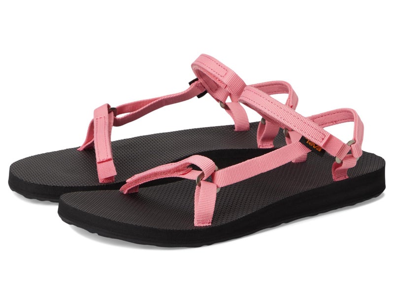TEVA WOMEN'S ORIGINAL UNIVERSAL SLIM, CONFETTI/BLACK, 8 US - Image 1