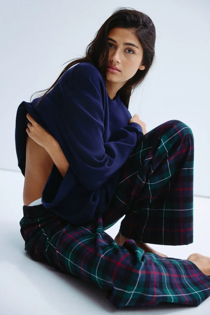 H&M Cotton pyjama bottoms