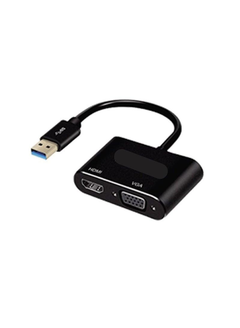 Terabyte USB 3.0 to HDMI Converter 1080P HDMI and VGA Sync - Image 2