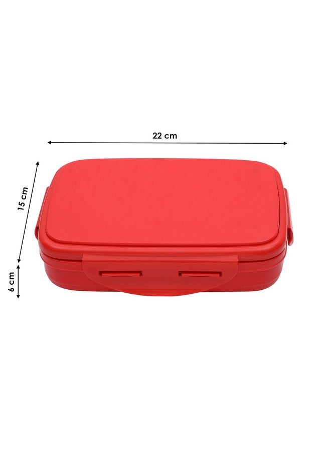 JAYPEE Inner Stainless Steel Insulated Lunch Box Wavesteel Sr. Red, 500 ml, Airtight Lunch Box for School Kids |Spillproof with Silicon Seal | Food Grade | BPA Free - Image 5
