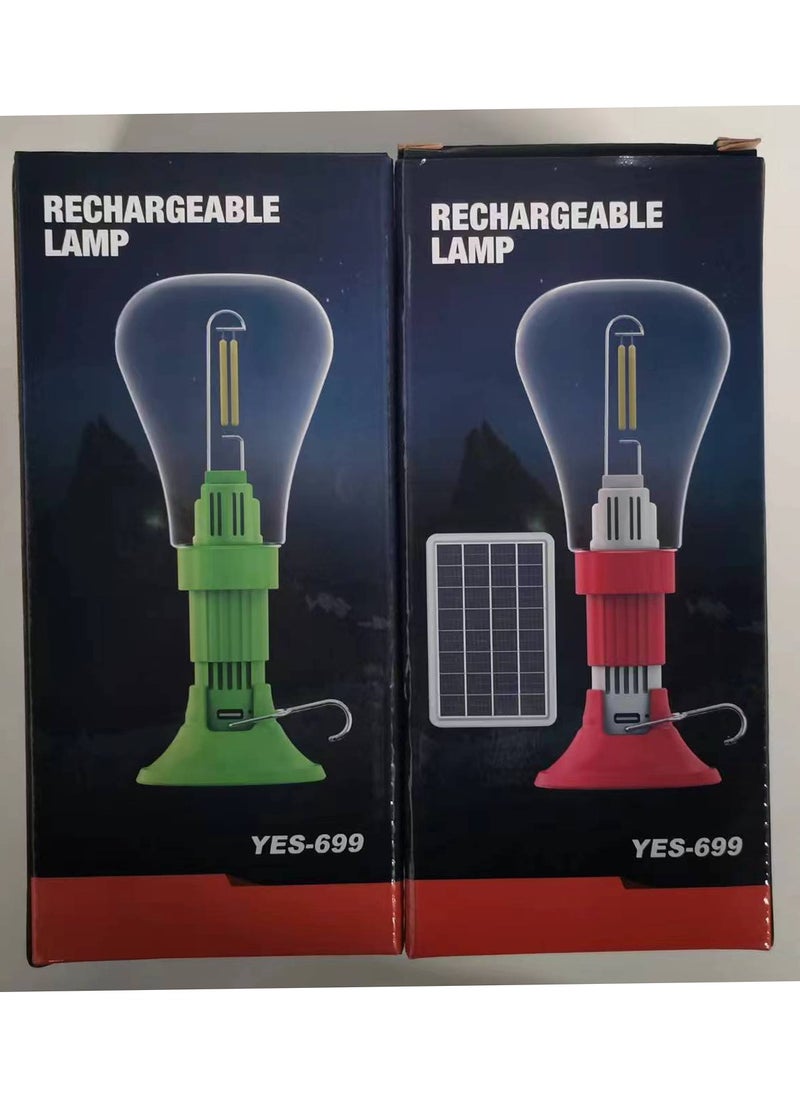 Generic - Attractive rechargeable lamp that provides comfortable lighting and is ideal for use at home or outdoors, making it a great choice for camping or as emergency lighting. - Image 1