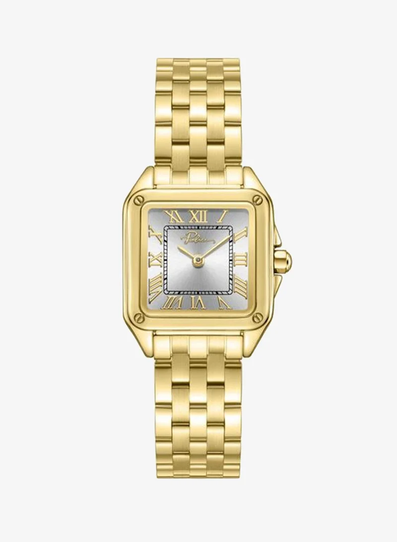 Rila Silver Dial Stainless Steel Bracelet Analog Watch for Women, 27.8mm