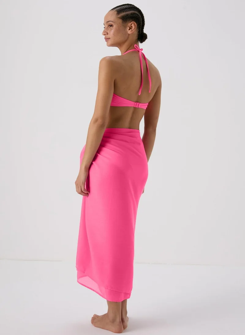 Matalan Bright Pink Maxi Sarong