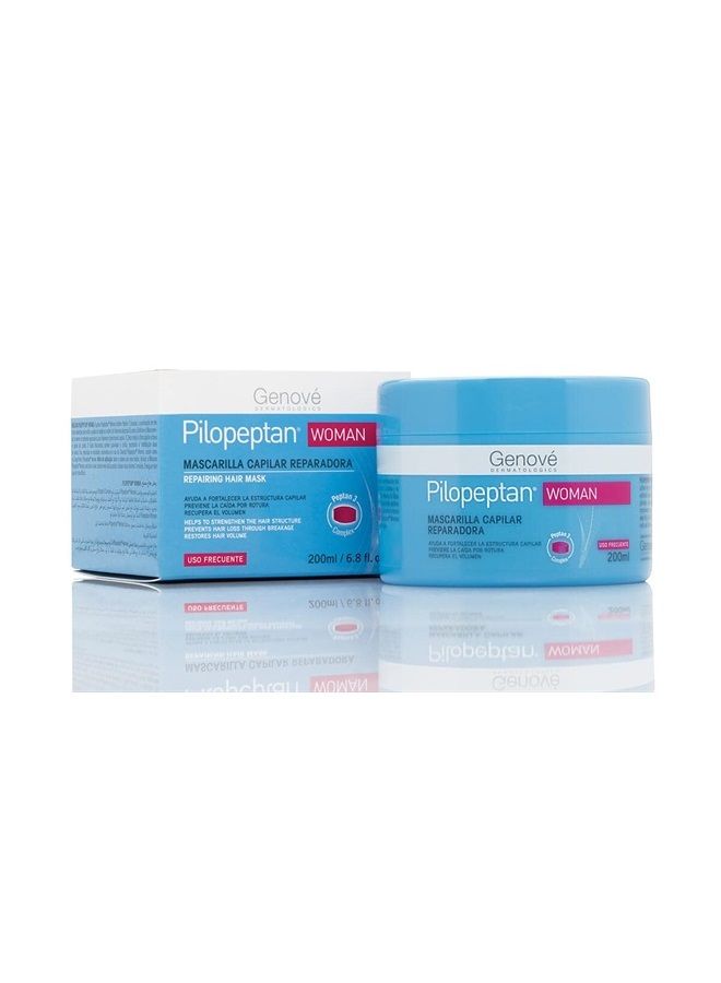 Genové Pilopeptan Woman Regenerative Hair Mask 200ml - Repairs, Nourishes and Softens Hair - Hair Loss Treatment - Spain - Image 2