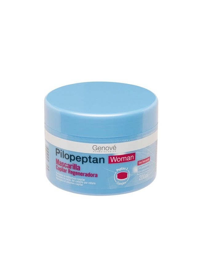 Genové Pilopeptan Woman Regenerative Hair Mask 200ml - Repairs, Nourishes and Softens Hair - Hair Loss Treatment - Spain - Image 3