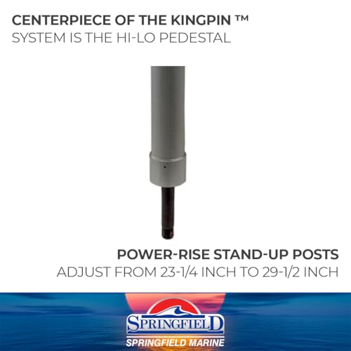Springfield 1632013 Power-Rise Stand-Up Pedestal - 22-1/2" to 29-1/2" - Image 3