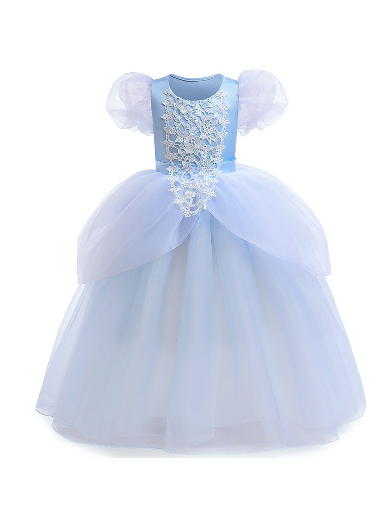 Princess Dress Up Costume Ball Gown Toddler Girl Cosplay - Image 1