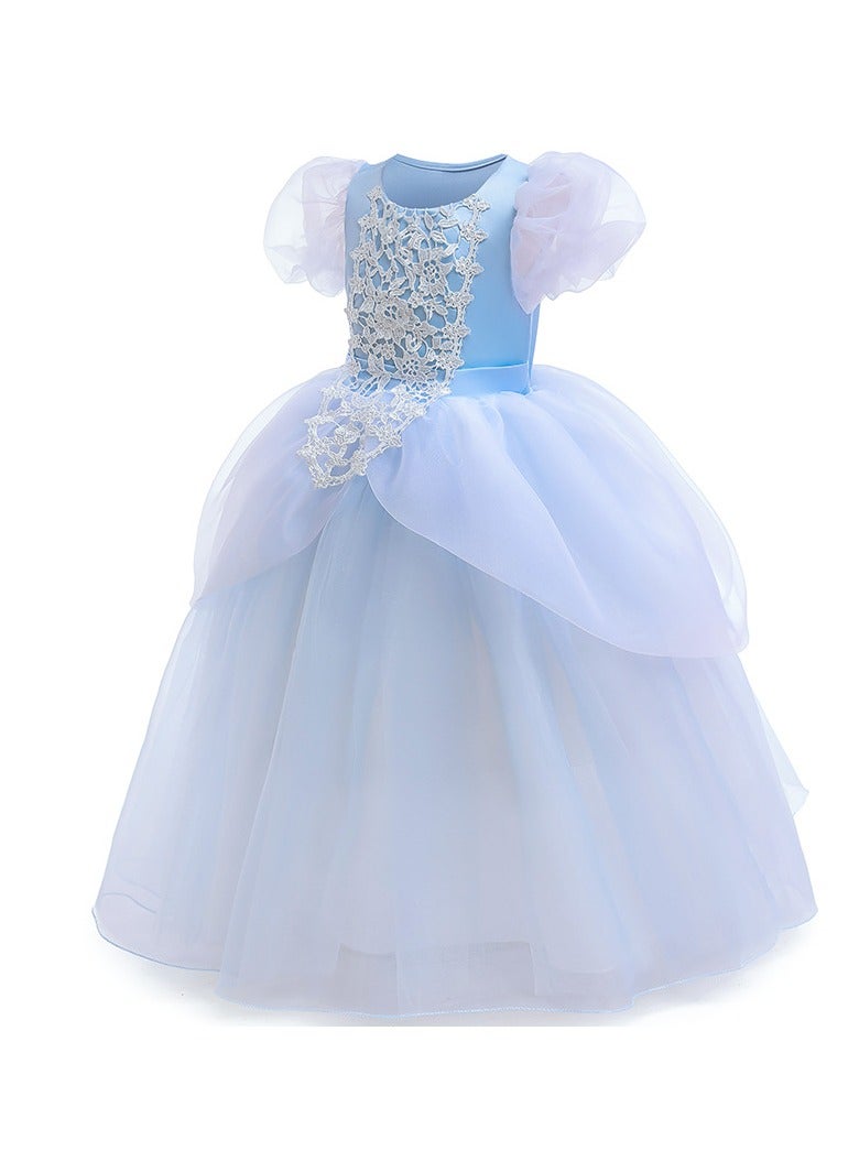 Princess Dress Up Costume Ball Gown Toddler Girl Cosplay - Image 3