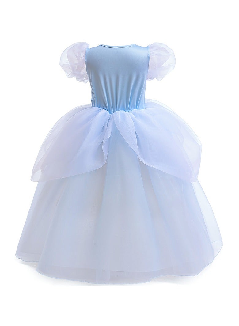 Princess Dress Up Costume Ball Gown Toddler Girl Cosplay - Image 2
