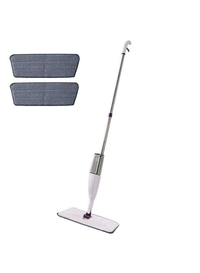 Spray Flat Mop, Hands-Free Cleaning, Wet & Dry Dual Use, Household Floor Cleaner, One-Wipe Shine - Image 1