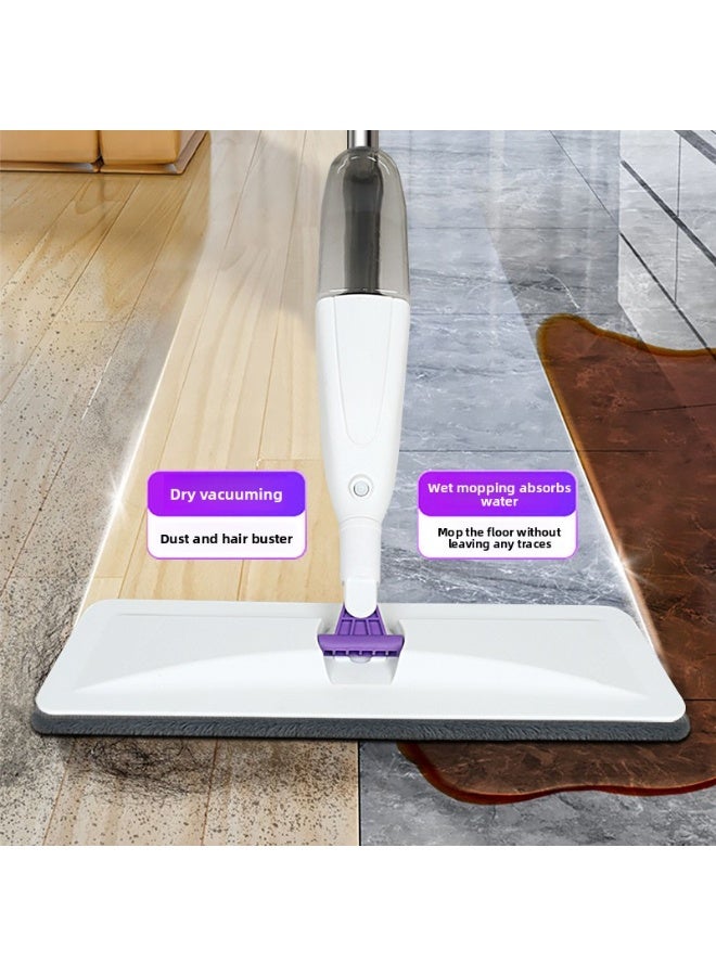 Spray Flat Mop, Hands-Free Cleaning, Wet & Dry Dual Use, Household Floor Cleaner, One-Wipe Shine - Image 3