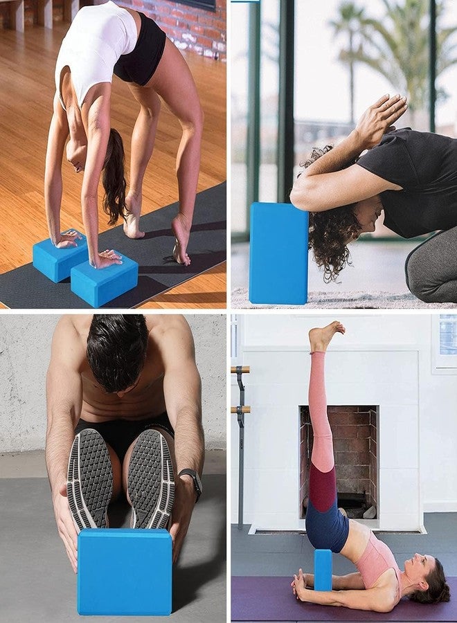 JOLYMIT Yoga Block - High Density Eva Foam Brick with Non-Slip Surface & Beveled Edges - Lightweight, Durable Support for Yoga, Pilates, Meditation, Flexibility & Balance - Ideal for Stretching & Toning (Multicolor) - Image 5
