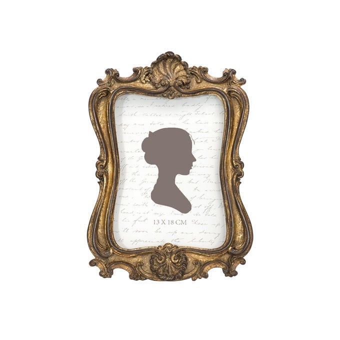 5x7 Inch Vintage Picture Frame Distressed Elegant Antique Photo Frames with Glass Front Photo Display Tabletop Wall Hanging Gift Ideas Shabby Chic Decor