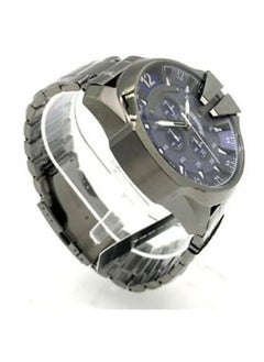 DIESEL Men's Mega Chief Round Shape Stainless Steel Chronograph Wrist Watch 51 mm - Grey - DZ4329  - Image 4