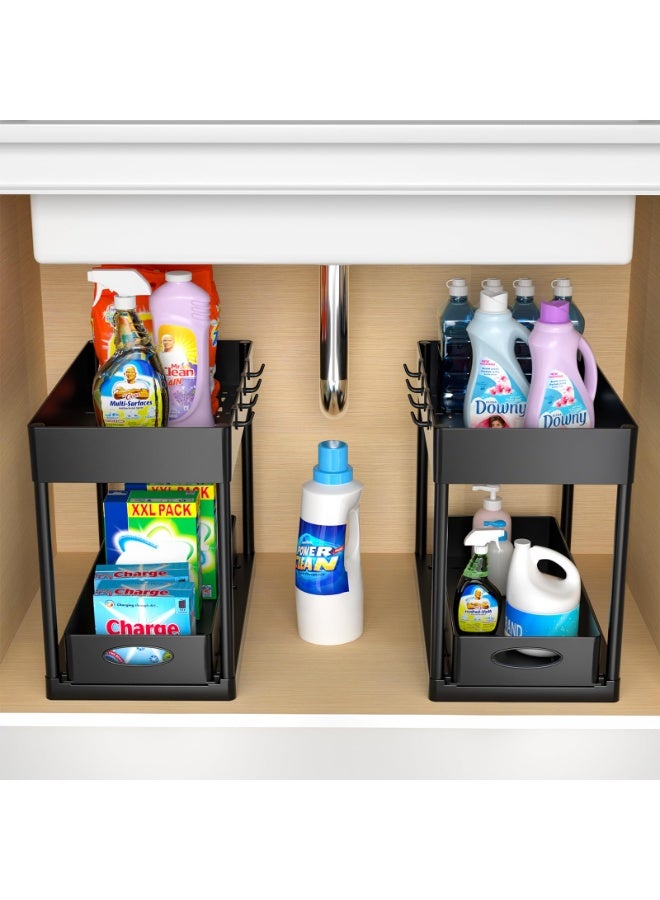 سبا لوكستيك متعددة الأغراض درج نوع التخزين التشطيب ، تحت خزان المياه التشطيب ، حمام ومطبخ التخزين ، وخزائن تحت التشطيب والتخزين ، 16.1 بوصة ، أسود - Image 4